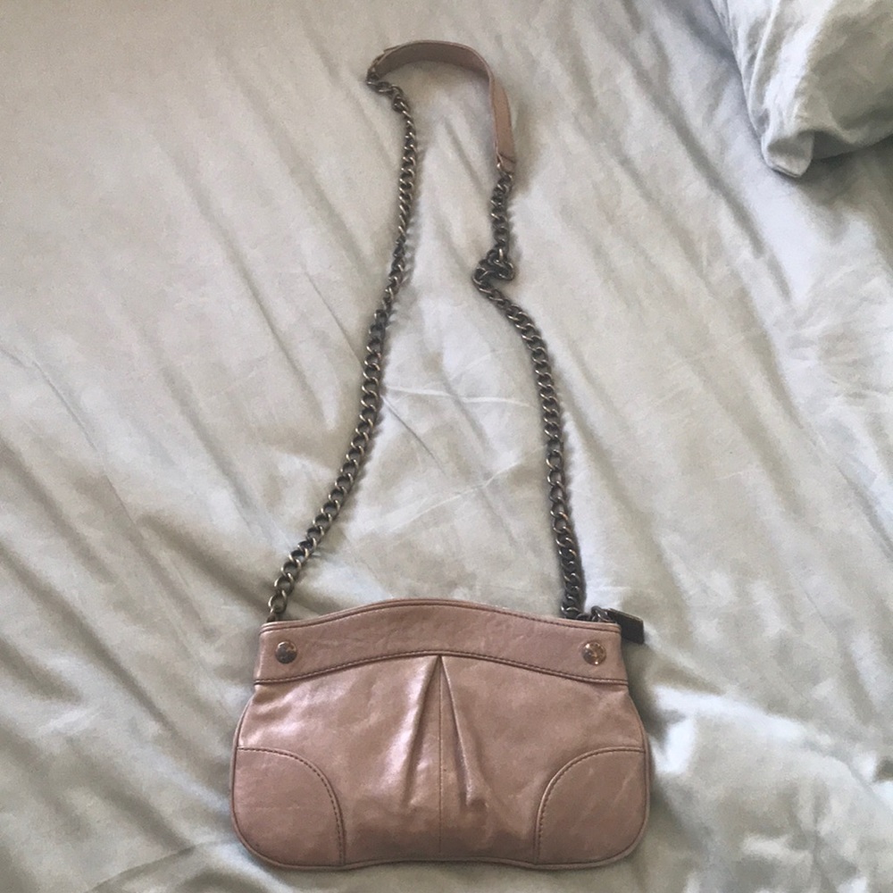 Hobo leather cross body purse